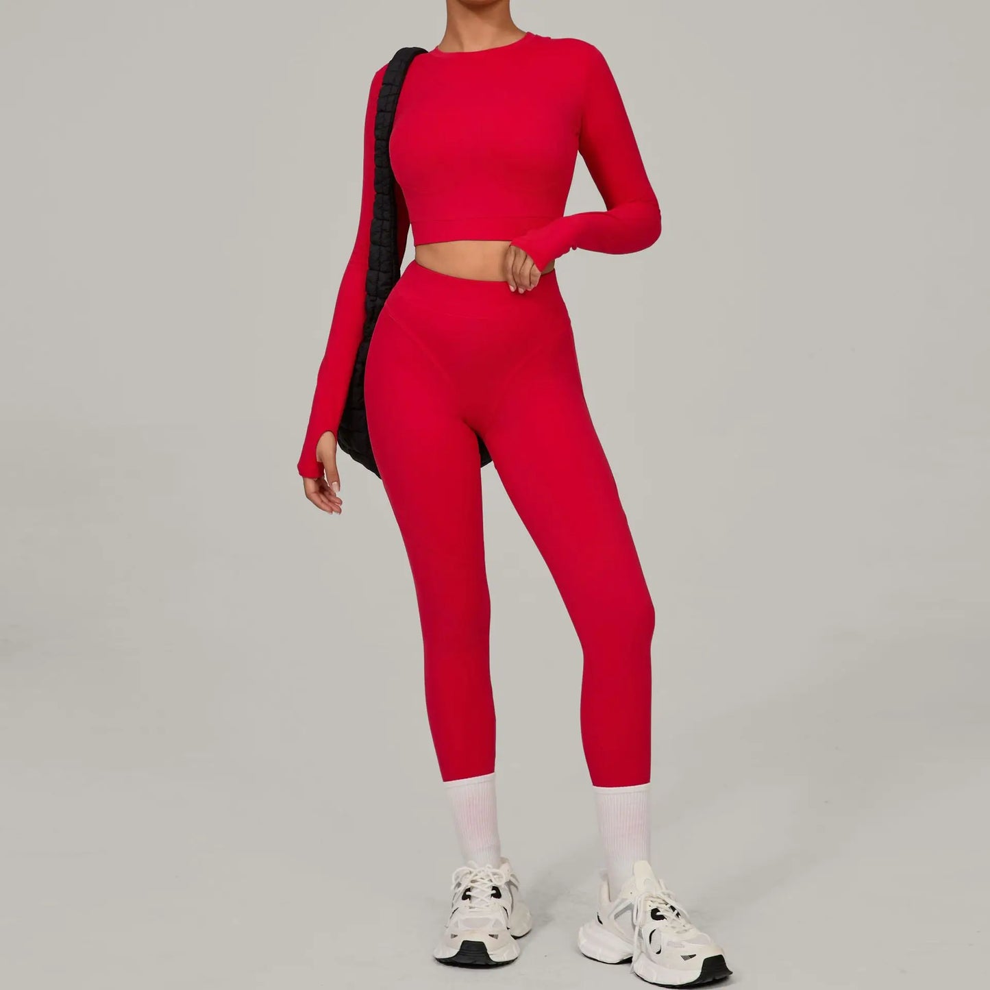 SWELTERING Yoga Suit Women Tracksuit 2PCS Sports Set