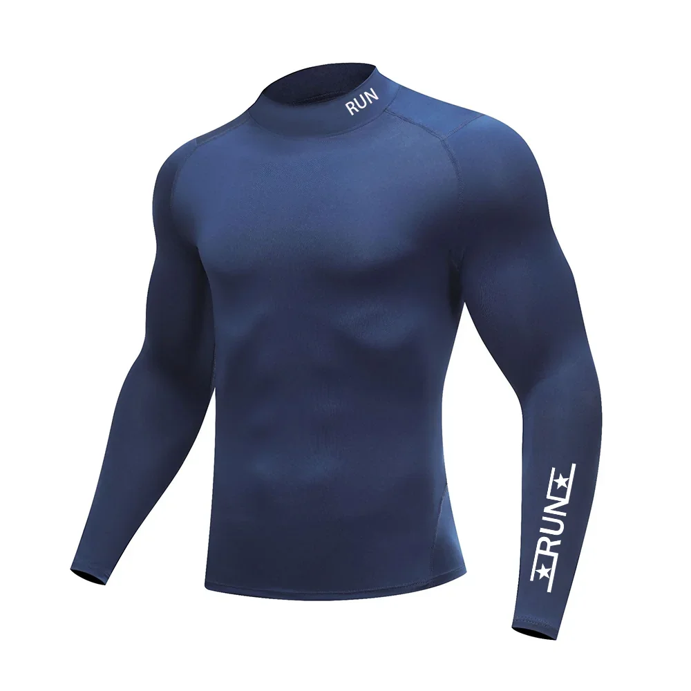 Running Compression T Shirt Men's Gym Training Quick Dry Shirts