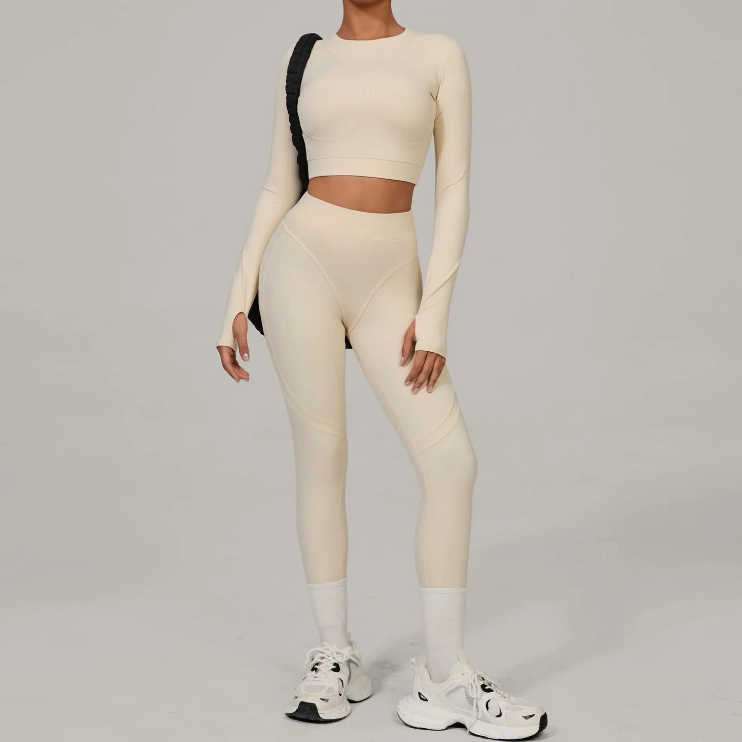 SWELTERING Yoga Suit Women Tracksuit 2PCS Sports Set