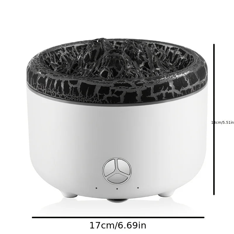 Ultrasonic Humidifier 550ml Capacity Auto Shut-Off and Timer Aromatherapy