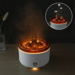 Ultrasonic Humidifier 550ml Capacity Auto Shut-Off and Timer Aromatherapy