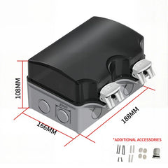 EU Socket IP66 Weather Dustproof Outdoor Plug Wall Socket Outlet