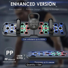 Solid Push Up Board Home Workout Equipment