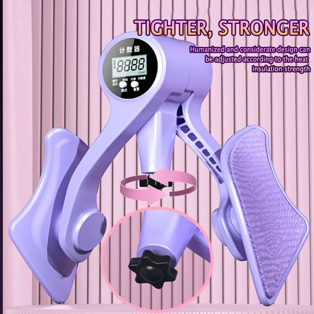 Digital Counter Hip Trainer Leg Trainers Pelvic Floor Muscle Strength Adjustable