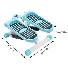Blue/Pink Portable Fitness Stepper Fitness Mini Stepper for Home Office Workout