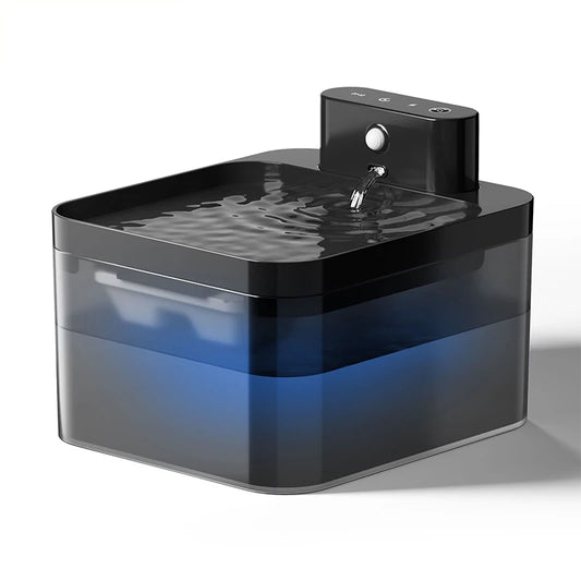 Wireless Automatic Cat Water Fountain 2600mAh Pet Water Dispenser