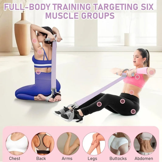 Fabric Resistance Bands for Working Out with Handles, 120LB Resistance Band for Women Men, Non-Slip Workout Equipment for Home