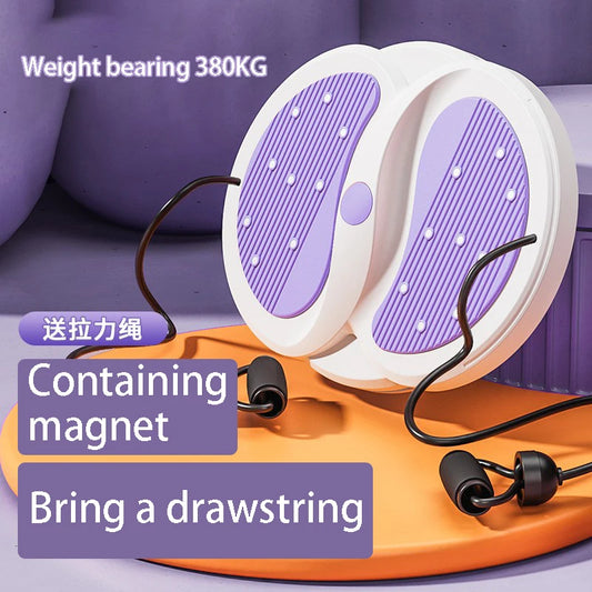 Rotating waist twisting disc fitness equipment for women's home fitness