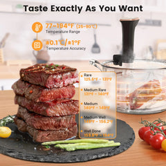 Slow Cooker IPX7 Waterproof WiFi Connectivity Versatile