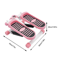 Blue/Pink Portable Fitness Stepper Fitness Mini Stepper for Home Office Workout