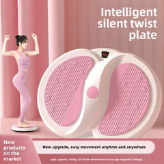 Rotating waist twisting disc fitness equipment for women's home fitness