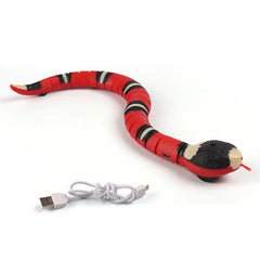 Smart Sensing Interactive Cat Toys Automatic Eletronic Snake Cat Teasering