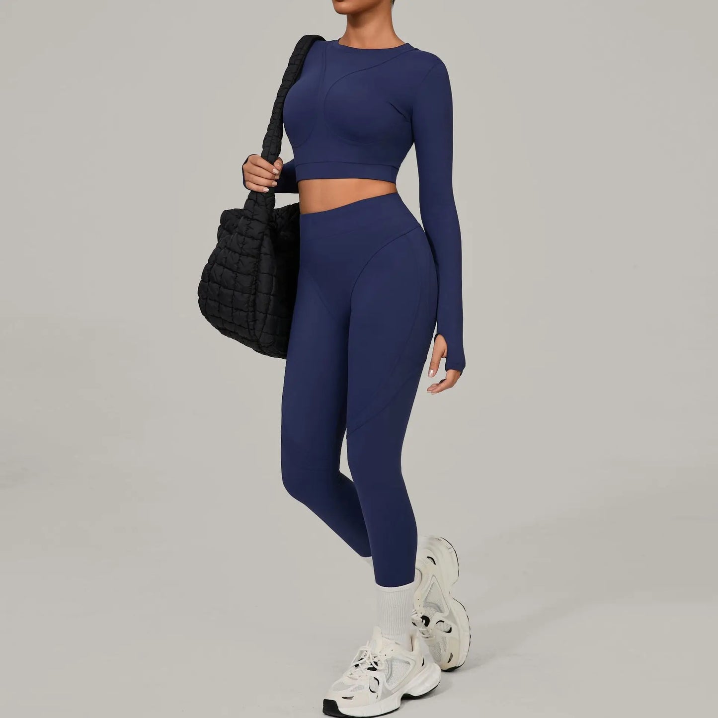 SWELTERING Yoga Suit Women Tracksuit 2PCS Sports Set