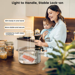Slow Cooker IPX7 Waterproof WiFi Connectivity Versatile