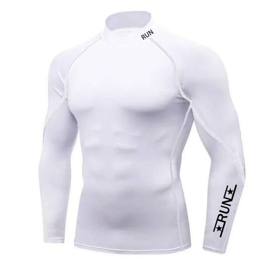 Running Compression T Shirt Men's Gym Training Quick Dry Shirts