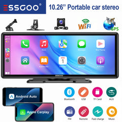 10.26" portable universal car stereo Radio HD Tour screen GPS Navi WIFI