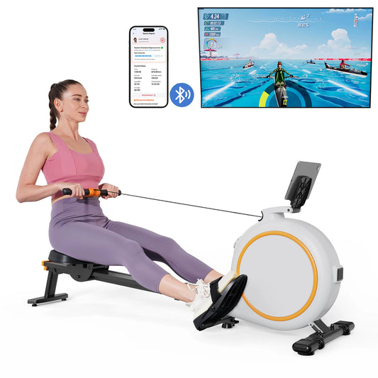 Home Rowing Machine 32Level Adjustable Resistance 300LBS Trainer Row Machine