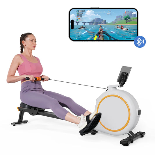 Home Rowing Machine 32Level Adjustable Resistance 300LBS Trainer Row Machine
