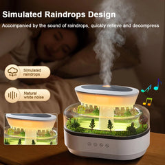 Aroma Air Humidifier Fragrance Essential Oil Diffuser for Home Raindrop Model