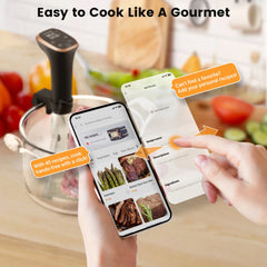 Slow Cooker IPX7 Waterproof WiFi Connectivity Versatile