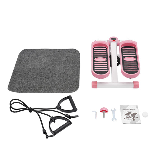 Blue/Pink Portable Fitness Stepper Fitness Mini Stepper for Home Office Workout