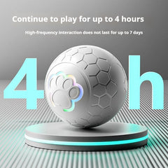 Smart Dog Toy Ball Electronic Interactive Pet Toy Ball USB Automatic Bouncing