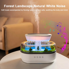 Aroma Air Humidifier Fragrance Essential Oil Diffuser for Home Raindrop Model