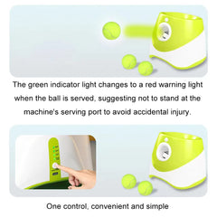 Dog Tennis Launcher Automatic Ball Launcher Throwing Machine