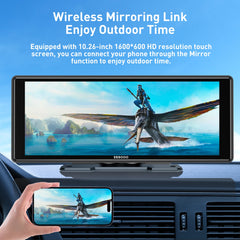 10.26" portable universal car stereo Radio HD Tour screen GPS Navi WIFI