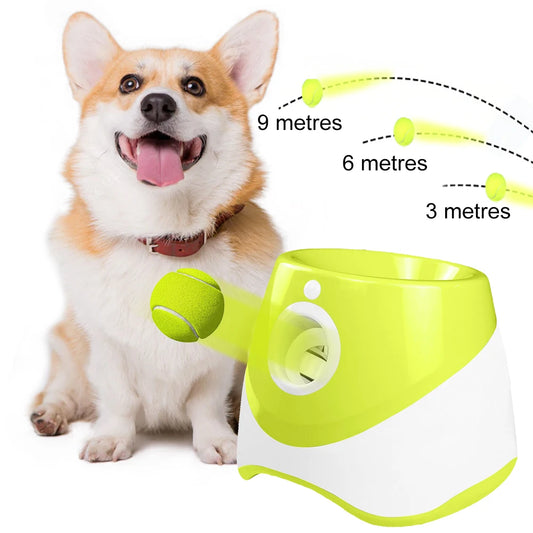 Dog Tennis Launcher Automatic Ball Launcher Throwing Machine