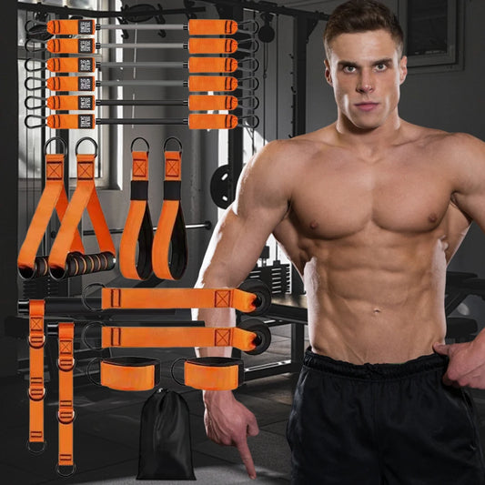 Pilates Bar Kit & Resistance Bands Multifunctional Pilates Bar Portable