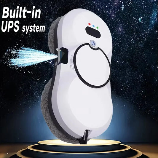 Auto Window Cleaning Robot with UPS System, Intelligent Vacuum