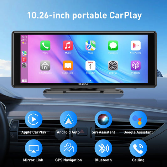 10.26" portable universal car stereo Radio HD Tour screen GPS Navi WIFI
