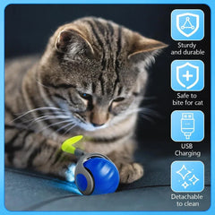 Smart Interactive Speedy Tail 2.0 Cat Toy Automatic