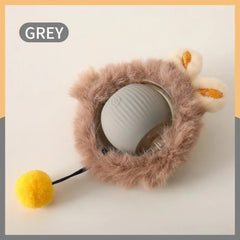 Cat Interactive Ball Toy Auto Rolling Ball with Tail Rechargeable