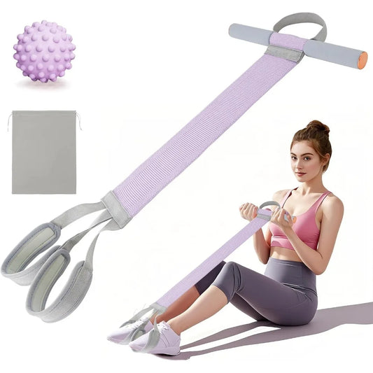 Fabric Resistance Bands for Working Out with Handles, 120LB Resistance Band for Women Men, Non-Slip Workout Equipment for Home