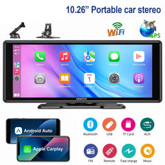 10.26" portable universal car stereo Radio HD Tour screen GPS Navi WIFI