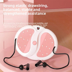 Rotating waist twisting disc fitness equipment for women's home fitness